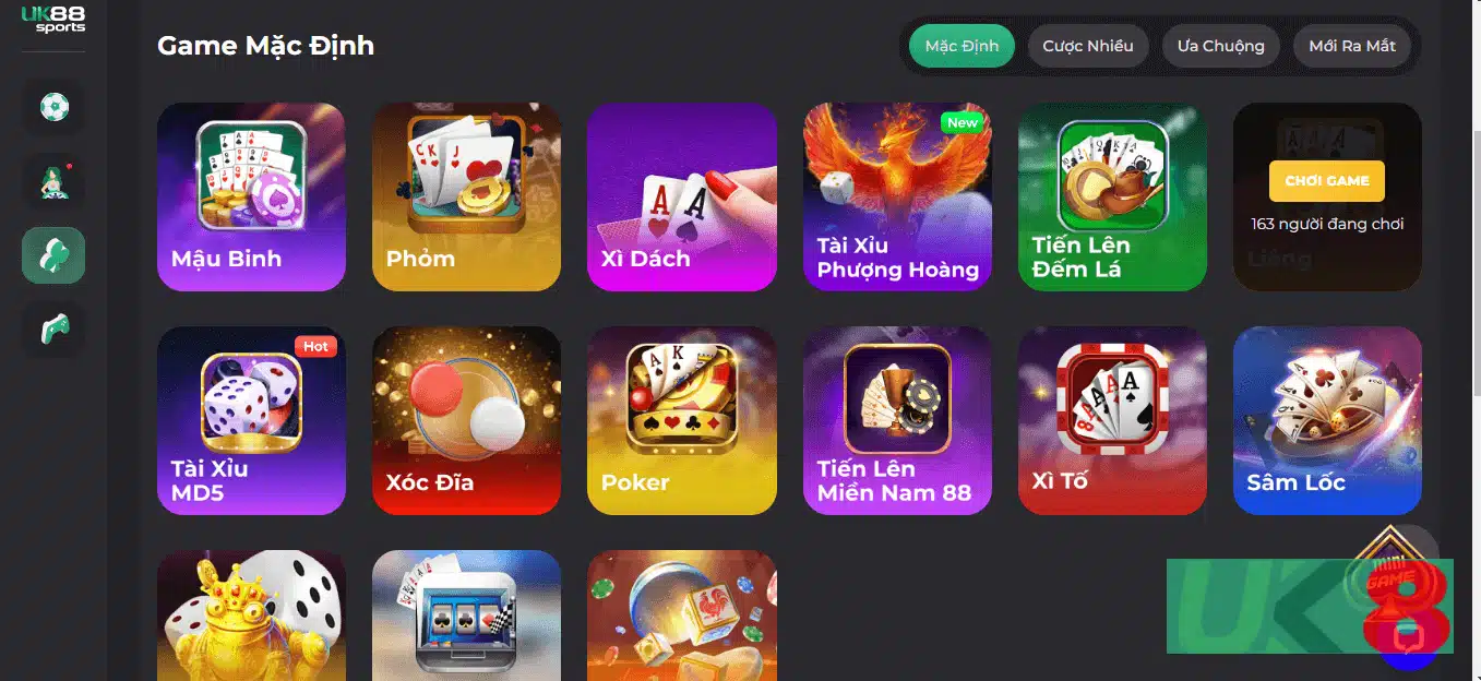 Bạn biết gì về game bài UK88 đang HOT hiện nay?