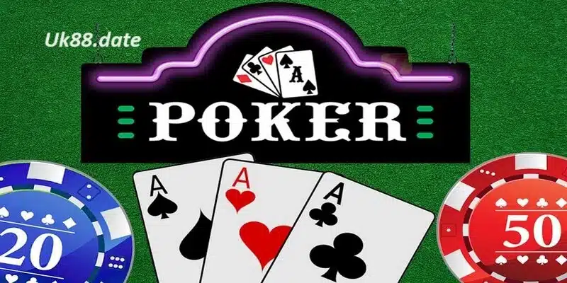 Game bài Poker chất lượng tại sảnh cược UK88